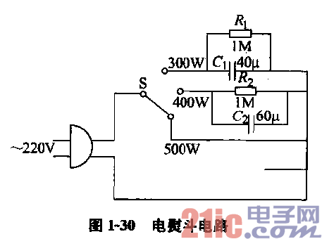 电熨斗电路