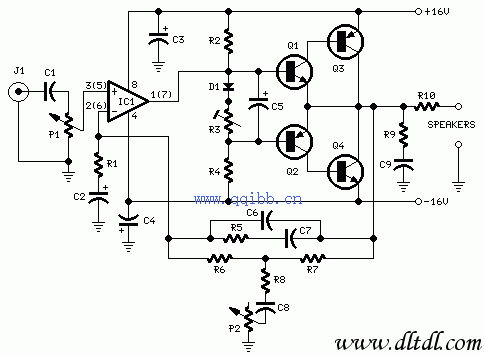 图1 10w ocl功率放大器电路图2 10w ocl功放电源电路唯样商城-电子元