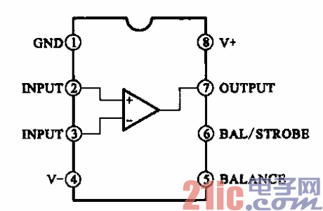 lm311引脚功能和排列