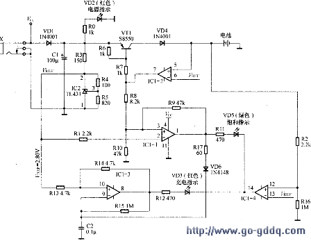 用lm324制作的充电器