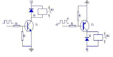 继电器驱动电路的原理及注意事项