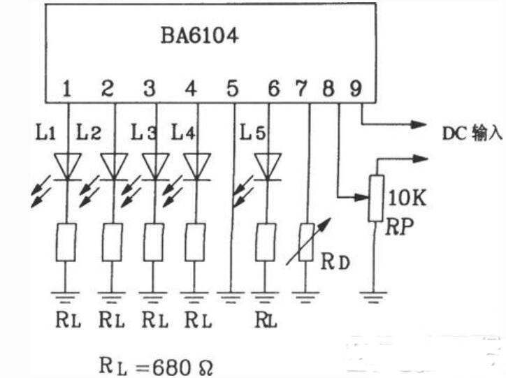 led电平表驱动集成电路基本应用