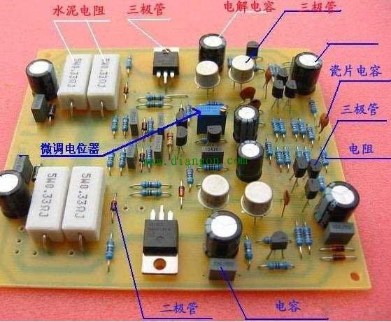 熟悉和明白常用电子元器件就可以快速看懂电子电路原理图电子电路原理