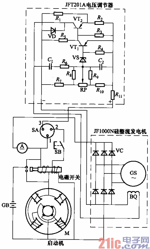 合力柴油叉车12v电路图图片