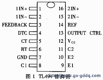 開關集成電路tl494介紹及其應用