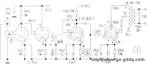 fu7單端甲類功放的製作