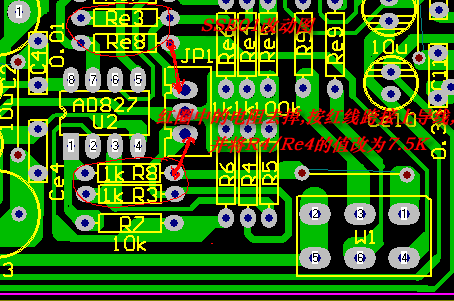 用ad827opa2604ne5532製作的負反饋高中低音調電路