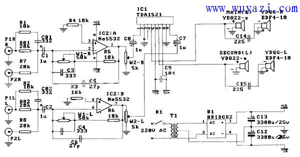 Edifier r251 схема подключения