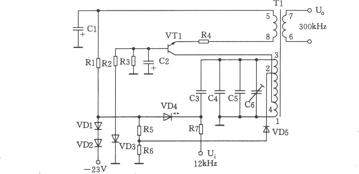 300khz信號發生器電路