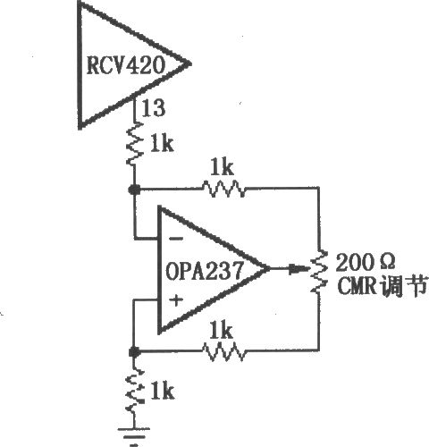 RCV420外部微调CMR电路